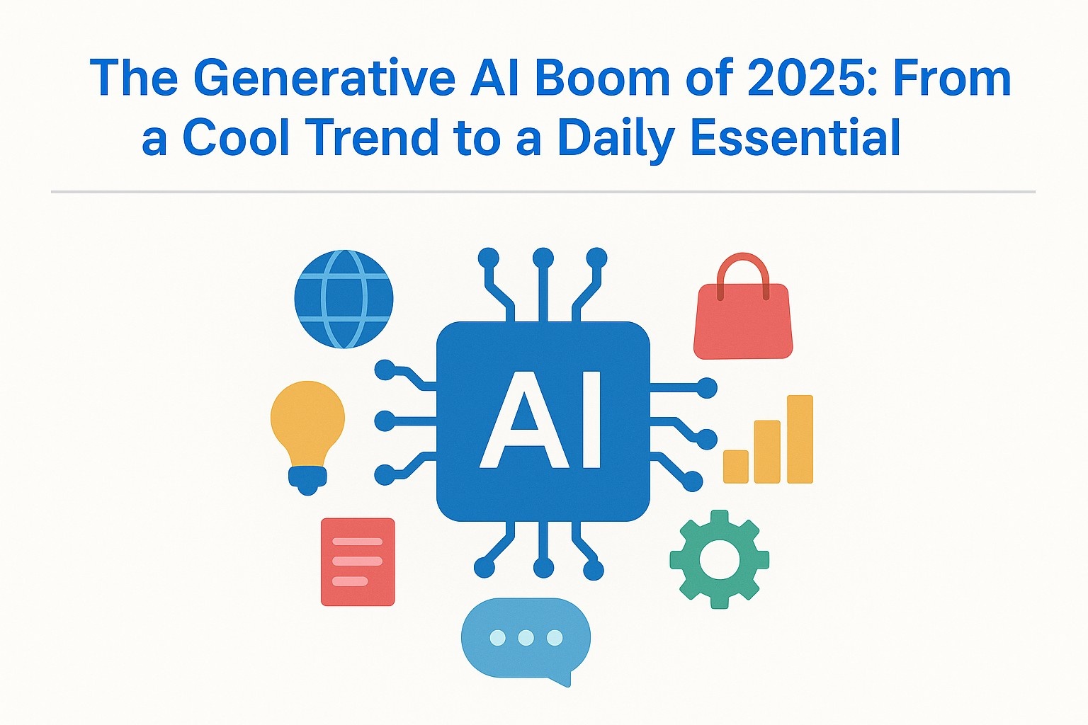 The Generative AI Boom of 2025: How It's Reshaping Your Daily Life, Work & Future