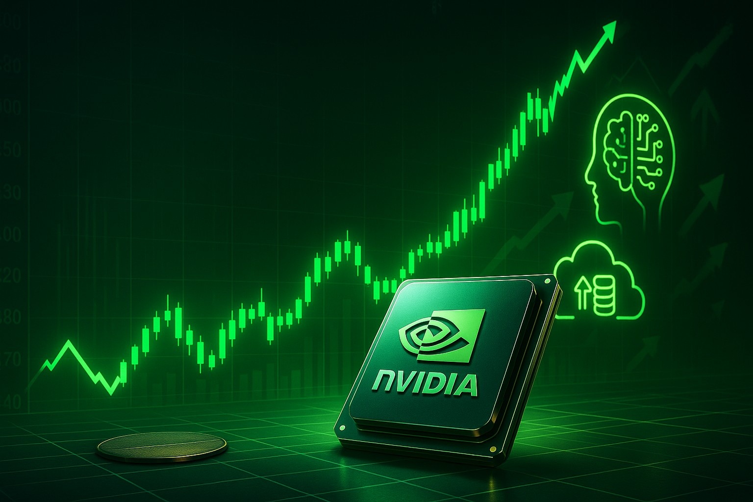 Nvidia Stock Hits All-Time High as AI Boom Supercharges Revenue and Market Cap