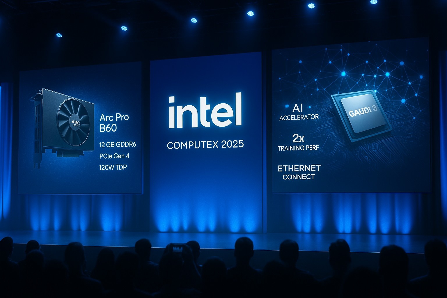 Intel Unveils Arc Pro GPUs and Gaudi 3 Upgrades to Challenge AI Giants
