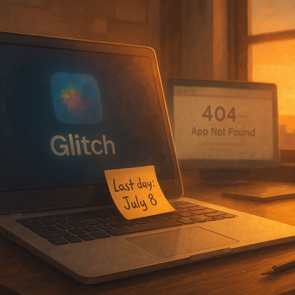 Glitch Shuts Down App Hosting: A Farewell to the Open Web Playground